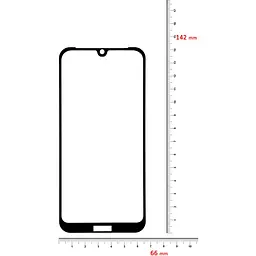 Захисне скло BeCover для Nokia 1.3 Black (705100) - мініатюра 4