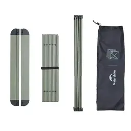 Туристичний стіл Naturehike CNK2450JJ013, M, алюміній, сірий (6976507663267) - мініатюра 3