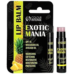 Бальзам для губ Colour Intense Exotic Mania 01 (Сік ананасу) 5 г