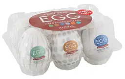 Набір мастурбаторів Tenga Egg Hard Boild Pack 6 шт. білий - мініатюра 10