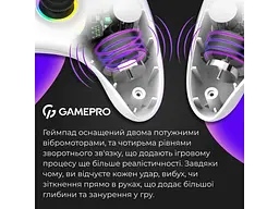 Геймпад GamePro GPX13W White - мініатюра 8