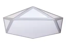 Люстра стельова LED Levistella 752L68 GRAY, 90W, регульована температура світла, сірий, сучасний стиль для дому