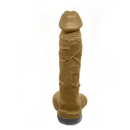 Крафтове мило-член із присоскою Чистий Кайф Brown Size XL, натуральне - мініатюра 2