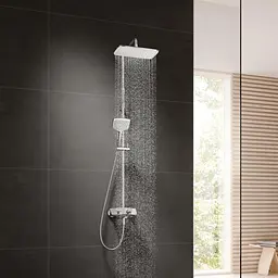 Душова система з термостатом Kludi Cockpit Explorer Dual Shower System 8005005-00 - мініатюра 2