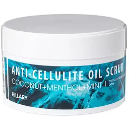 Скраб для тела Hillary Антицеллюлитный охлаждающий Anticellulite Oil Scrub 200 г (2333333300010)