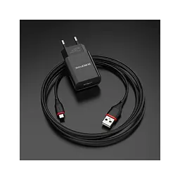 Зарядний пристрій BOROFONE BA20A Sharp USB + кабель USB–Micro-USB 5P 10.5 Вт чорний (6931474702135) - мініатюра 7