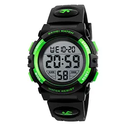 Дитячий наручний годинникSkmei 1266 Green, 1266GN (17090)