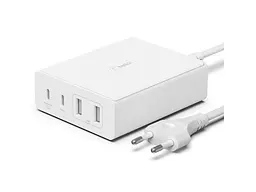 Мережевий зарядний пристрій Belkin Boost Up Charge Pro GaN 4-Ports Charger 108 W White (WCH010VFWH)
