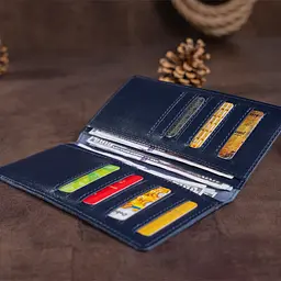 Шкіряне портмоне SHVIGEL 18х9х1 см acs0016025 - мініатюра 6