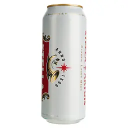 Уцінка. Пиво Stella Artois, світле, 5%, з/б, 0,5 л (64712) - мініатюра 2