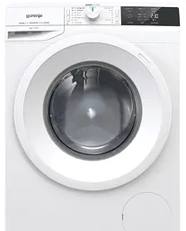 Пральна машина Gorenje з фронтальним завантаженням WEI743, 7кг, 1400, A+++, глибина 55см, Дисплей, Білий (WEI743)