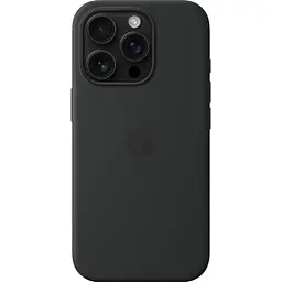 Чохол Silicone Case with MagSafe для Apple iPhone 16 Pro Black AAA [116597] - мініатюра 4