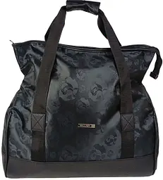 Сумка дорожня саквояж Wallaby 25 л 48×30×20 см Чорна