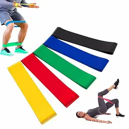 Фитнес резинки Fitness rubber bands (коробка + чехол) - мініатюра 7