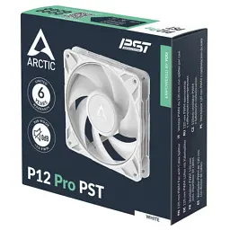 Кулер до корпусу Arctic P12 PRO PST WHITE (ACFAN00308A) - мініатюра 6