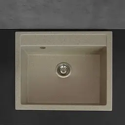Кухонна мийка Fancy Marble Oregon пісочний 108067001 - мініатюра 2