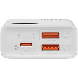 Портативна батарея Baseus Adaman 2 Digital Display Fast Charge Power Bank 20000 mAh 30W PPAD050002 White - мініатюра 2