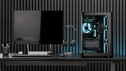 Корпус AeroCool P500C-G-BK-v1 (ACCM-PN01043.11) Black без БЖ - мініатюра 2