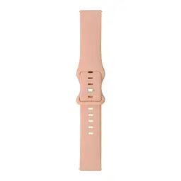 Браслет Eight для Samsung Galaxy Watch 4 - бежево-рожевий ширина кріплення 20мм силікон Watchbands (W40-7WB80535915) - мініатюра 4