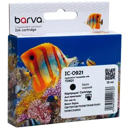 Картридж Barva Epson T0921/T1081 (C13T10814A10) 260ст, black (IC-0921)