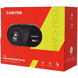 Відеореєстратор Canyon DVR25 WQHD 2.5K 1440p Wi-Fi Black (CND-DVR25) - мініатюра 11