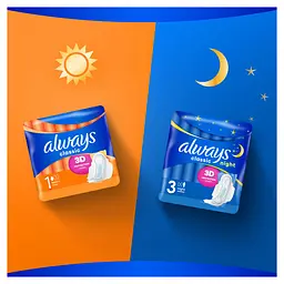 Гігієнічні прокладки Always Classic Night 8 шт. - мініатюра 7
