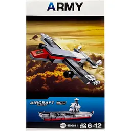 Дитячий конструктор Aircraft carrier Bambi M38-B0661-9 42 деталі