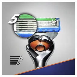 Станок для гоління чоловічий Gillette Fusion5 ProGlide Flexball з 1 змінним картриджем - мініатюра 9