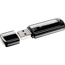 USB флеш-накопичувач Transcend JetFlash 700 128GB USB-A 3.0 Black (TS128GJF700) [90891] - мініатюра 3