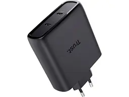 Мережевий зарядний пристрій Trust 100 W GaN PD/PPS Black (25527) - мініатюра 7