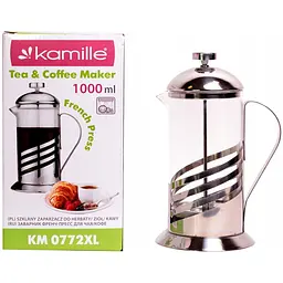 Френч-прес Kamille 1 л (KM-0772XL) - мініатюра 4