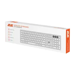 Клавіатура ножична бездротова 2E KS270 WL/BT EN/UK - мініатюра 8