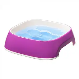 Миска Ferplast Glam Medium для собак і котів, 20×18,5×6 см, з нековзною основою - мініатюра 2