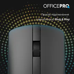 Миша OfficePro M175B Silent Click Wireless Black [144294] - мініатюра 9