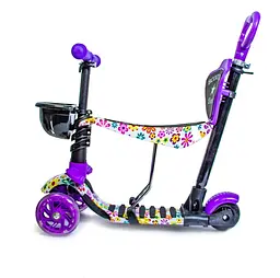 Самокат 5 в 1 Scale Sports Від 2-8 років Різнобарвний 000248252 - мініатюра 4