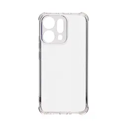 Прозрачный чехол для OPPO Reno14 5G с защитой камеры и усиленными бортами, тонкий, силиконовый, бесцветный, ударопрочный, противоударный бампер с закрытой камерой, ArmorStandart (ARM87135)