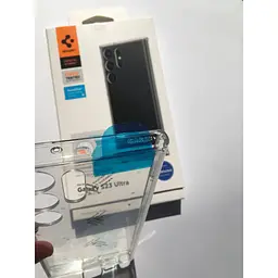 Оригінальний протиударний чохол Spigen Ultra Hybrid для Samsung Galaxy S23 Ultra (6.8") Crystal ACS05646 - мініатюра 4