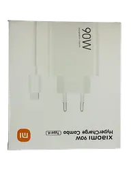 Мережевий зарядний пристрій Xiaomі 90W Charge Combo Type-A BHR07ZBEU White - мініатюра 5