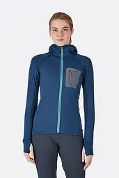 Флісова кофта Rab Superflux Hoody wmns 10 Синій