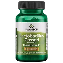 Пробіотики та пребіотики Lactobacillus Gasseri, 60 вегакапсул Swanson vit0000103