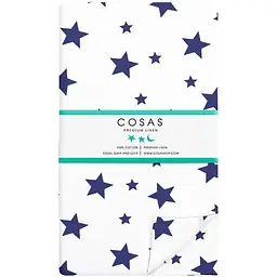 Підковдра дитяча Cosas B&W Star 110х140 см (StarBigBlue_White_140q)