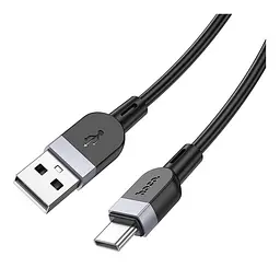 Кабель синхронізації Hoco X109 Silicone USB to Type-C 3A 3m Black (35933_3605842) - мініатюра 6