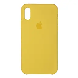 Силиконовый противоударный чехол-накладка для Apple iPhone Xs Max, панель с защитой всего корпуса, софт-тач, canary yellow, ArmorStandart (ARM55291)