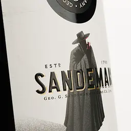 Вино Sandeman Medium Sweet Sherry червоне напівсолодке 15% 0.75 л (15982) - мініатюра 3