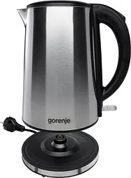 Електрочайник Gorenje 1 5 л подвійні стінки Strix контроль нержавіюча сталь kuh0015393 - мініатюра 3