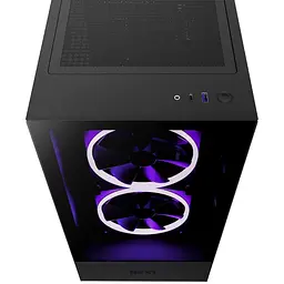 Корпус NZXT H5 Elite Tempered Glass Black (CC-H51EB-01) Без БП Б/в - мініатюра 5