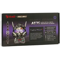 Клавіатура A4Tech AT75 RGB USB UA Cypher Ghost (4711421001830) - мініатюра 12