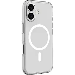 Чохол iLera ClearShell Camera Button with MagSafe для Apple iPhone 17 Transparent (ILHsCLCaB17) [150425]