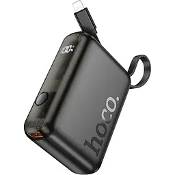 Зовнішній акумулятор Hoco J139 Hero Lightning 10000mAh 22.5W Black [123628] - мініатюра 2