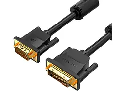 Кабель Vention DVI to VGA 3m Black (EACBI)